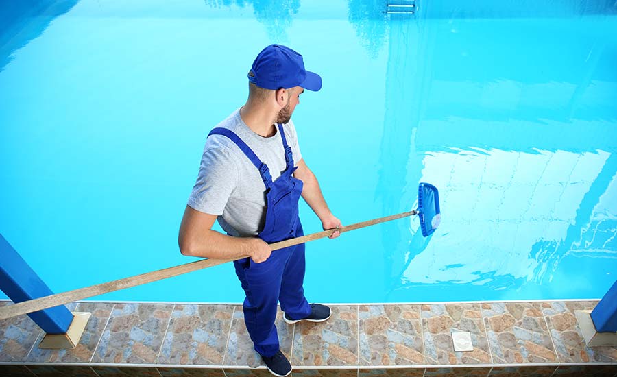 Winter pool maintenance